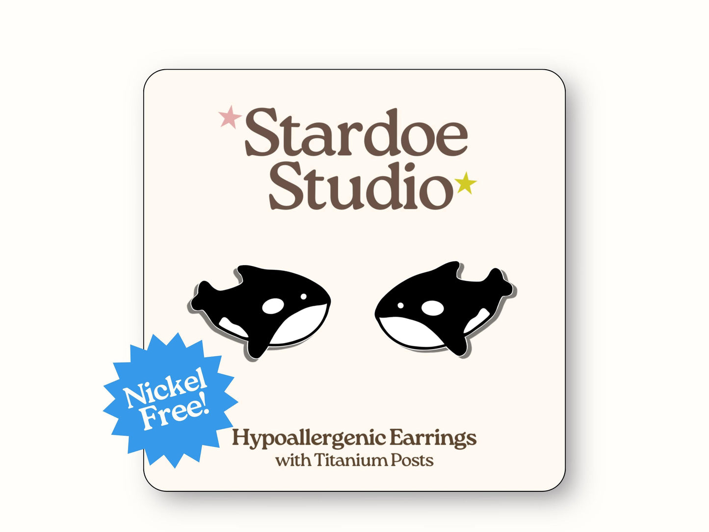 Orca Earrings