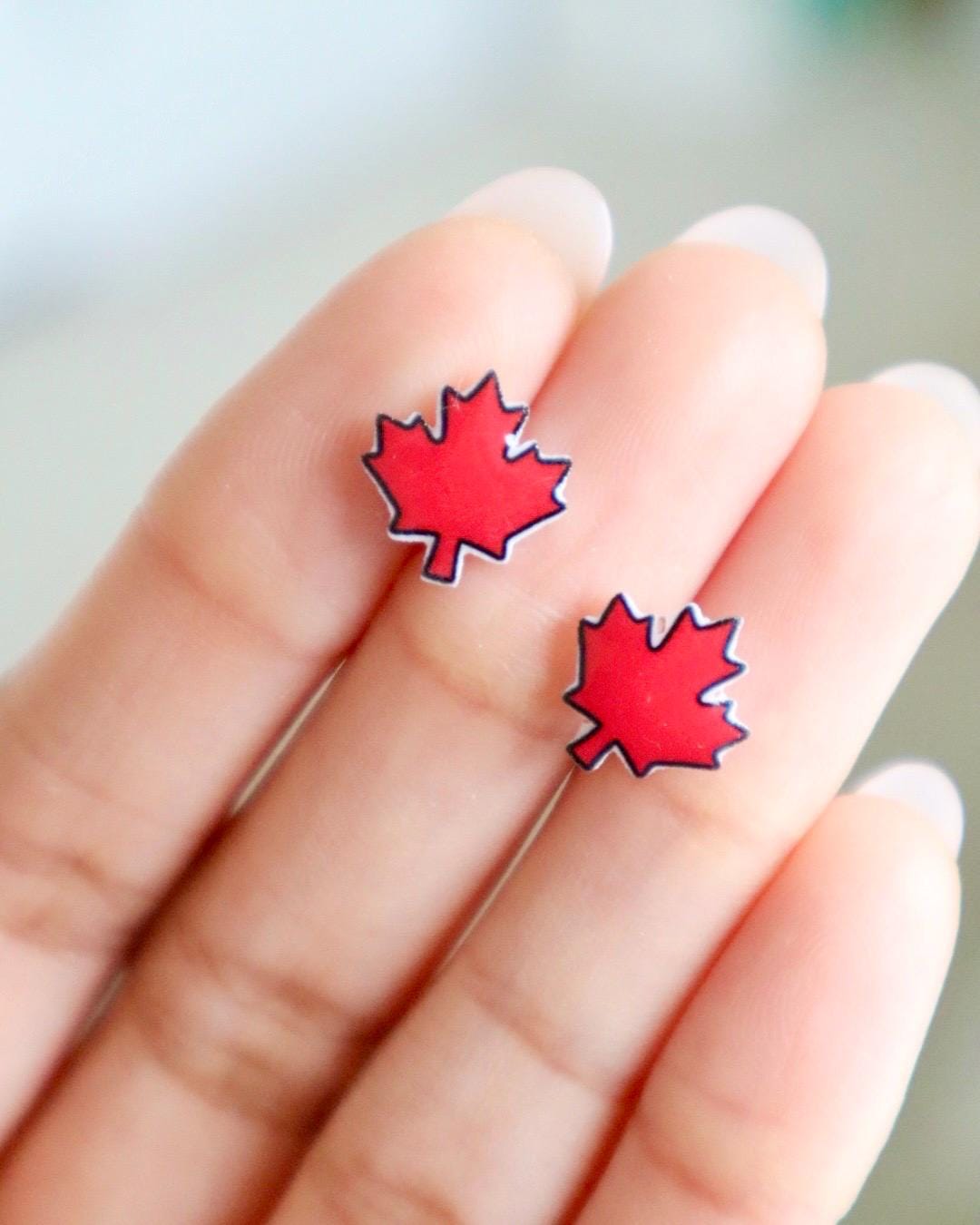 Maple Leaf Earrings