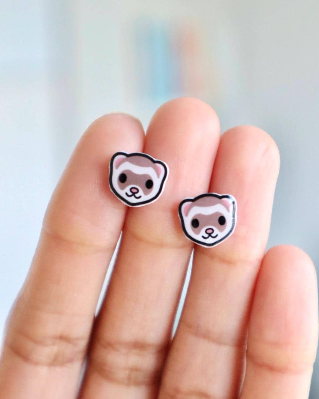 Ferret Earrings