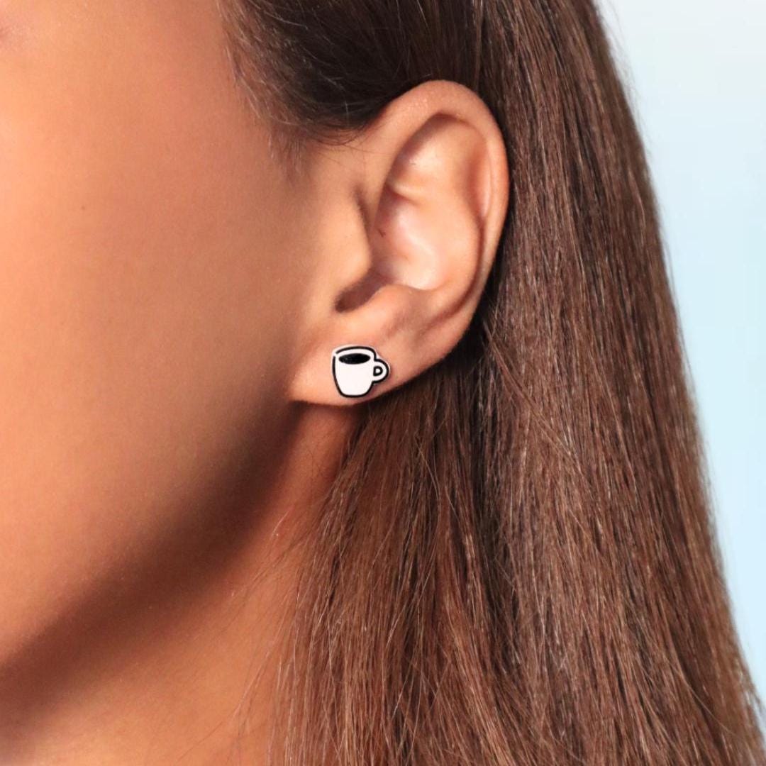 Coffee Cup Earrings