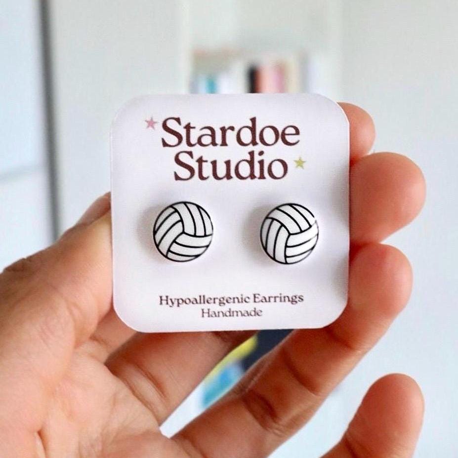 Volleyball Earrings