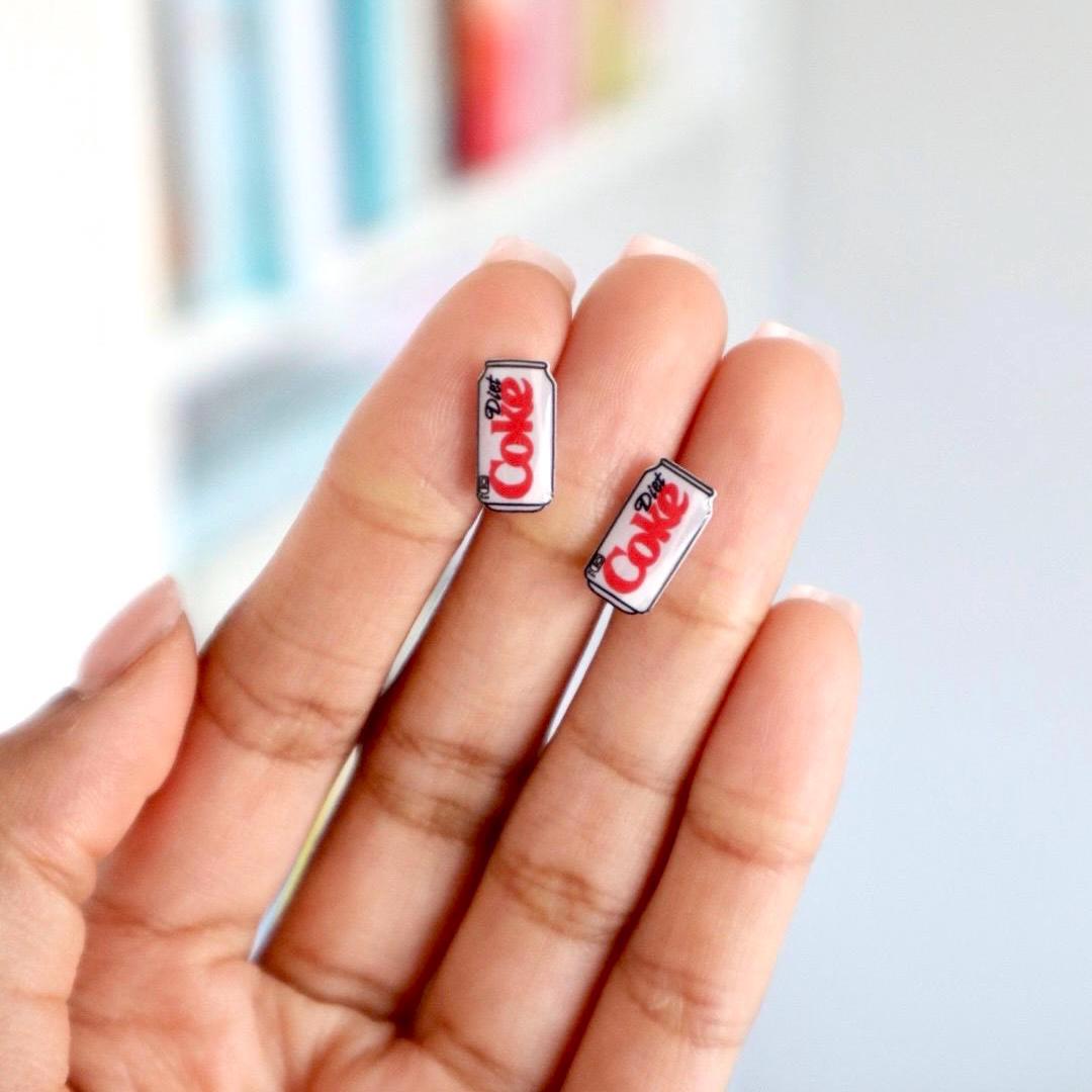 Diet Cola Earrings