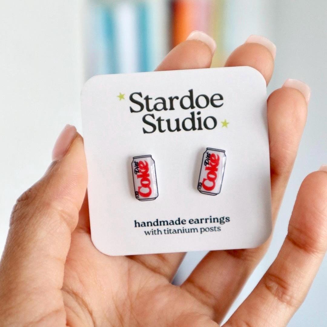Diet Cola Earrings