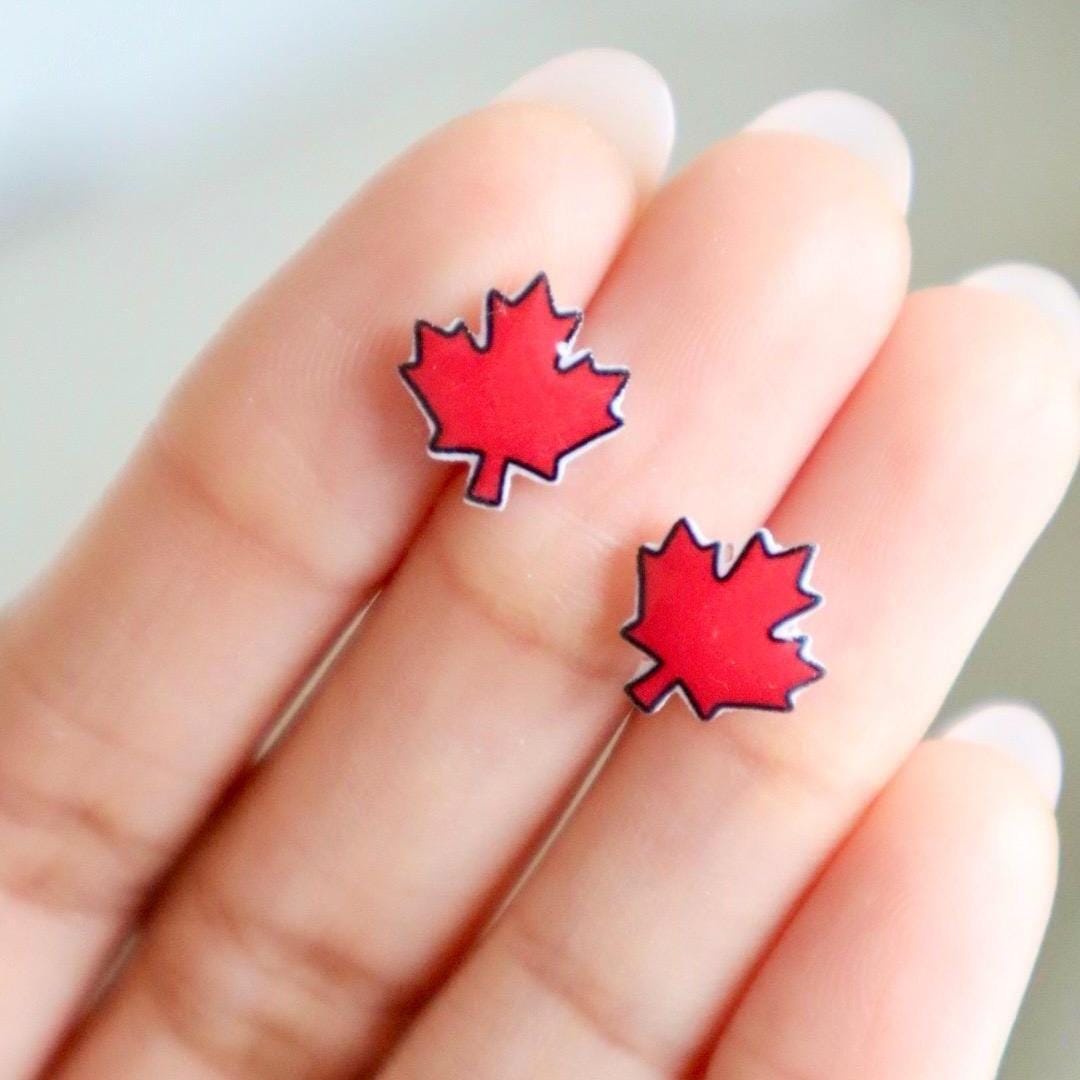 Maple Leaf Earrings