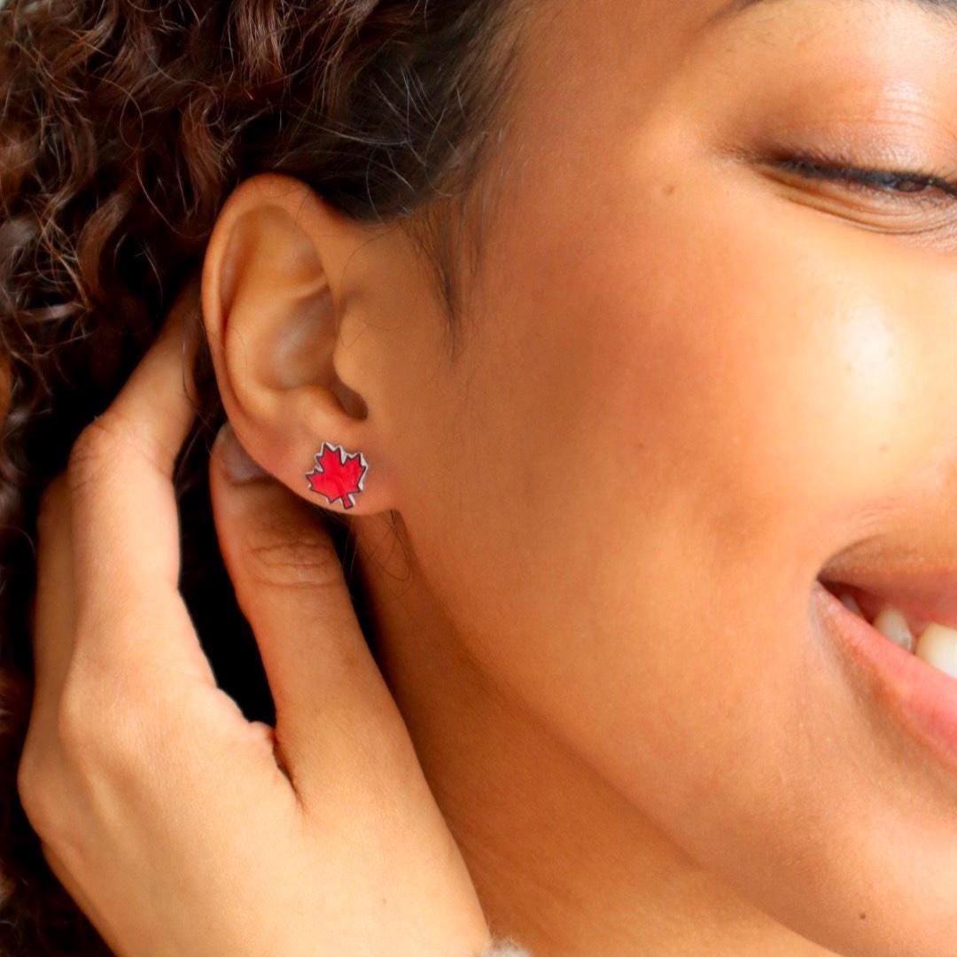 Maple Leaf Earrings