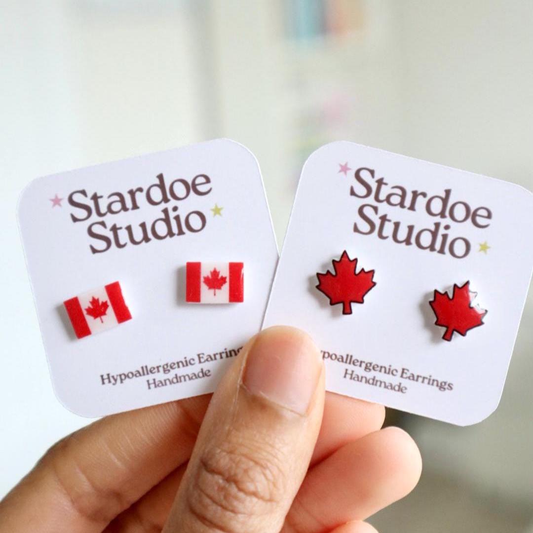 Maple Leaf Earrings