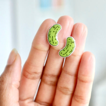 Pickle Earrings