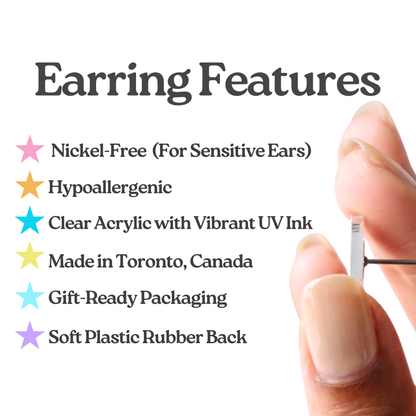 Fish Bag Earrings