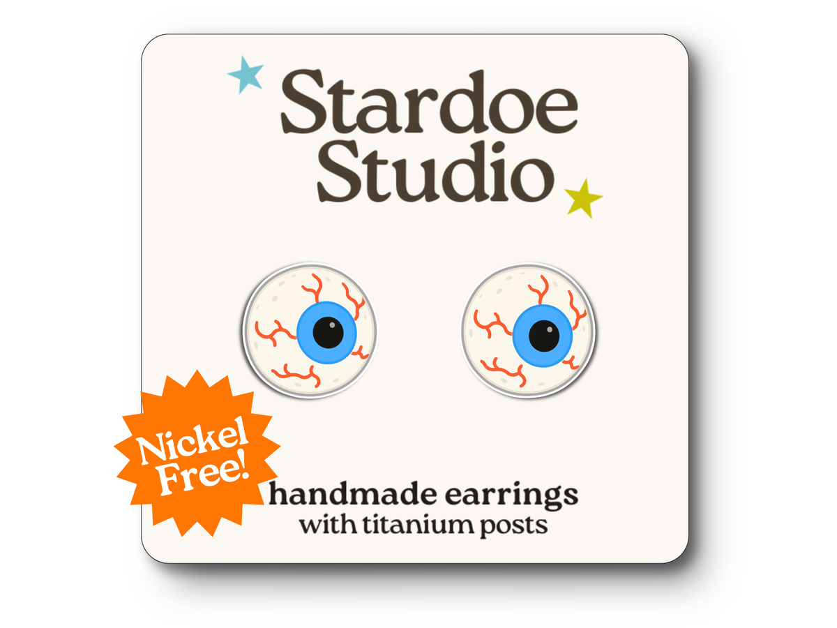 NEW Eyeball Earrings