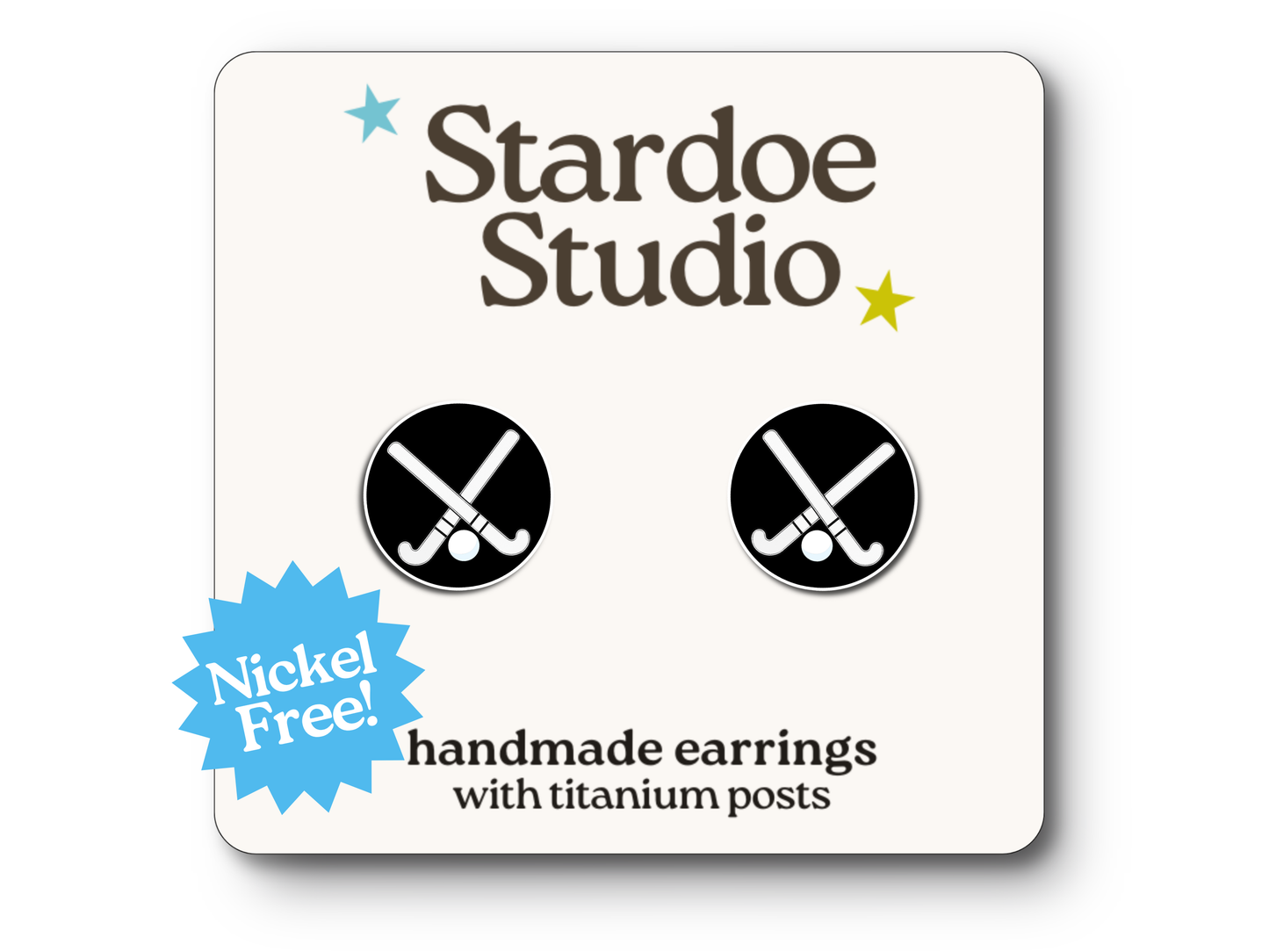 NEW Field Hockey Earrings