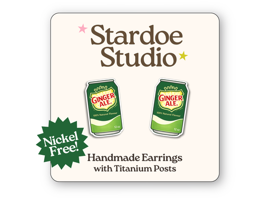 Ginger Ale Earrings