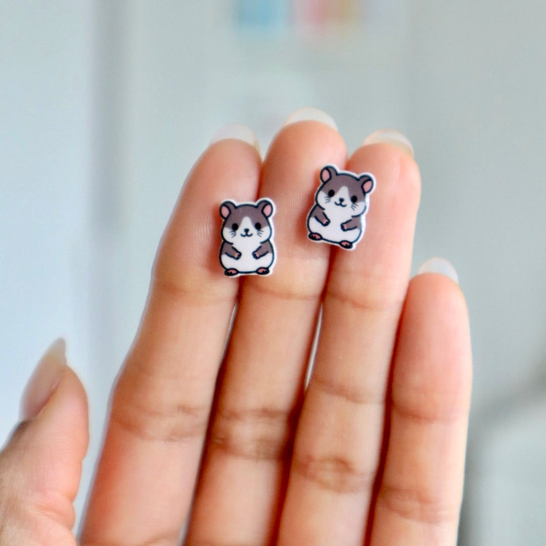 Hamster Earrings