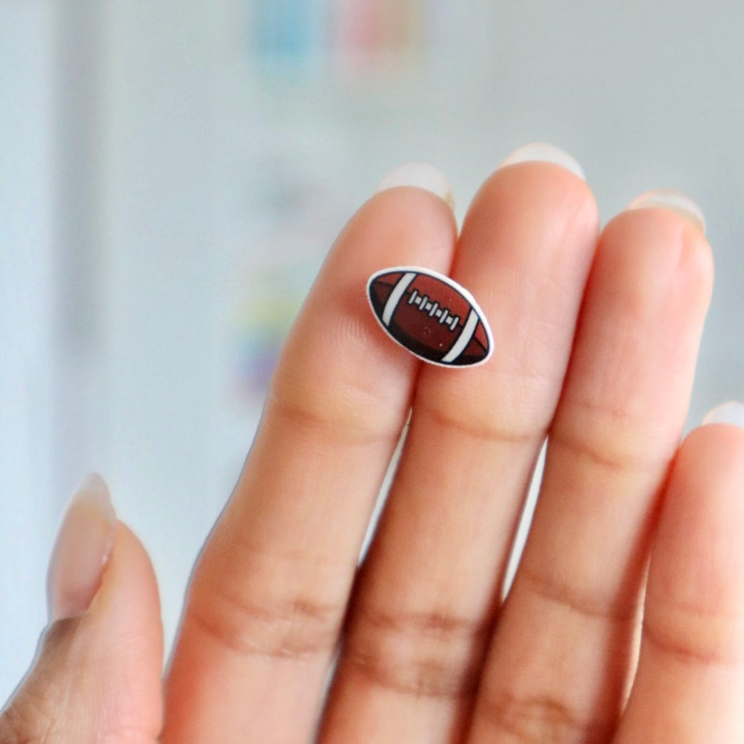 Football Earrings