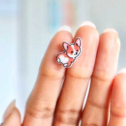 Corgi Butt Earrings