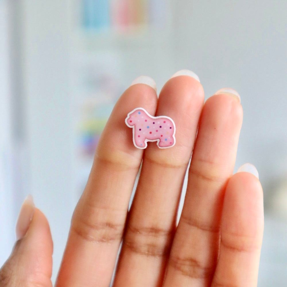 Circus Animal Cookie Earrings