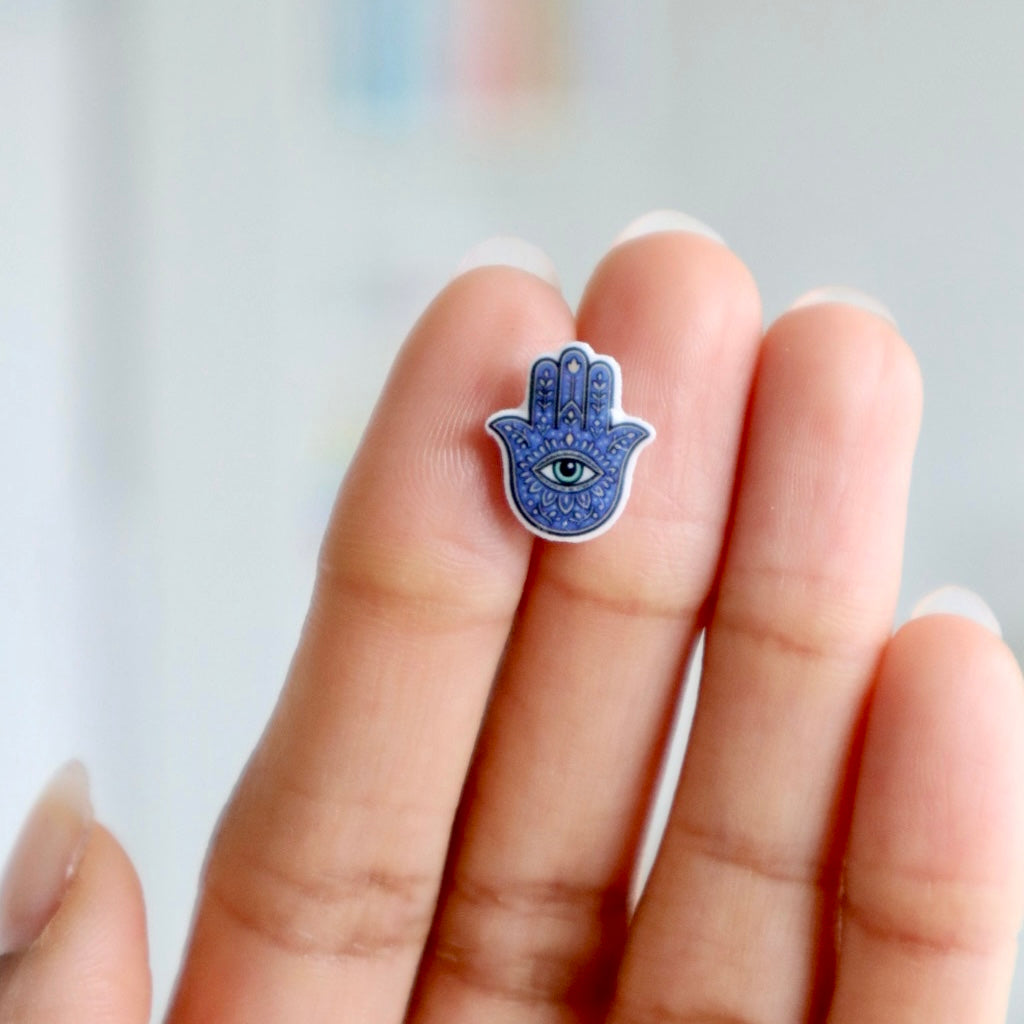 Hamsa Hand Earrings
