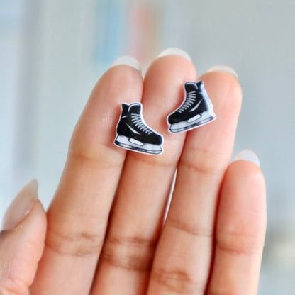 Hockey Skate Earrings