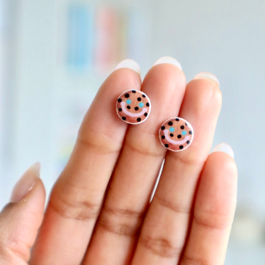 Smile Cookie Earrings