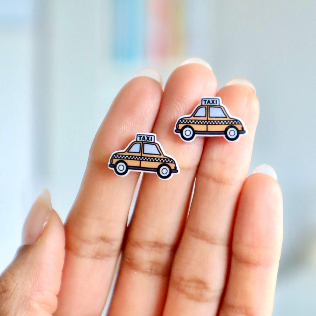 NYC Taxi Cab Earrings