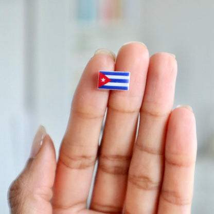 Cuba Flag Earrings