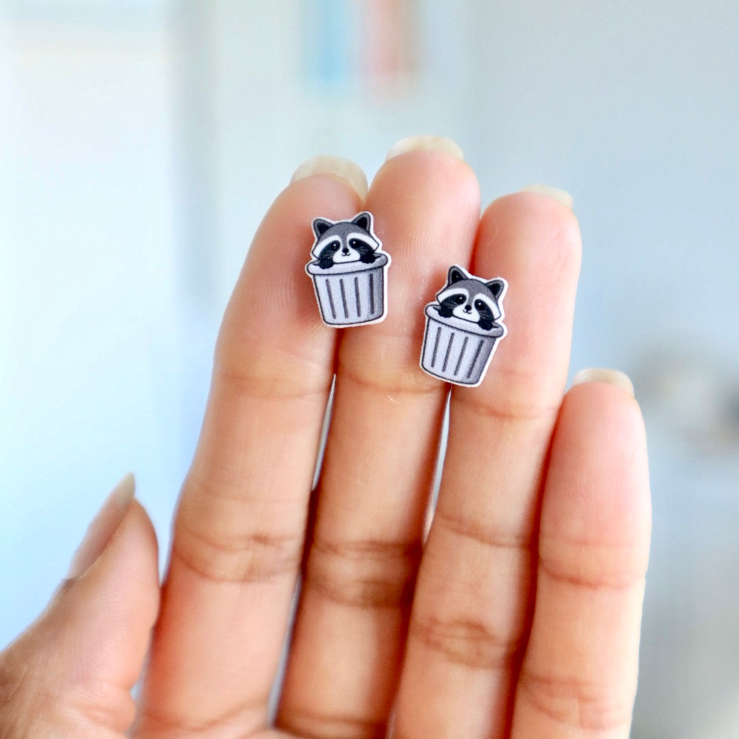 Trash Panda Earrings