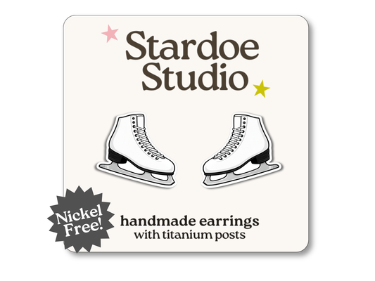 NEW Figure Skate Earrings