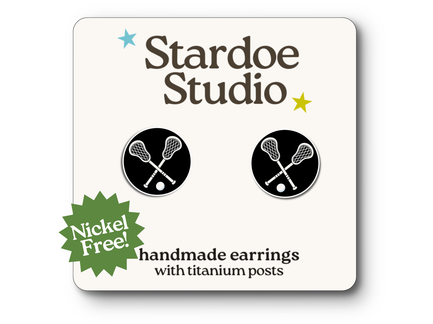 NEW Lacrosse Earrings