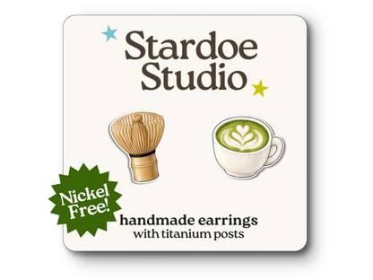 NEW Matcha and Wisk Earrings