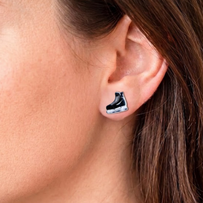 Hockey Skate Earrings