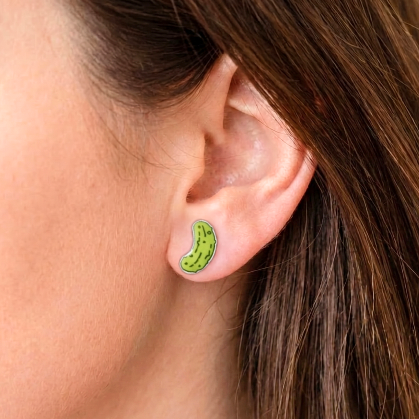 Pickle Earrings