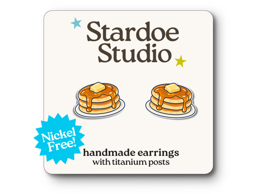 NEW Pancake Earrings
