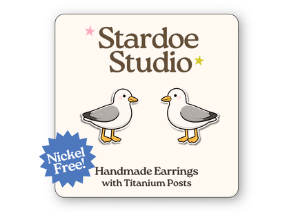 NEW Seagull Earrings