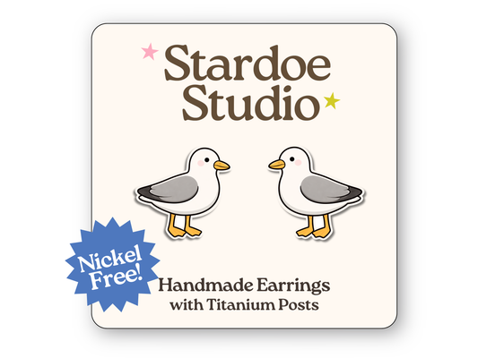 NEW Seagull Earrings