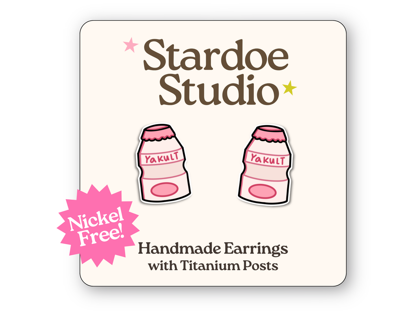 Yakult Earrings