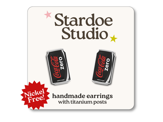 NEW Cola Zero Earrings
