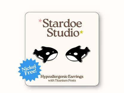 Orca Earrings