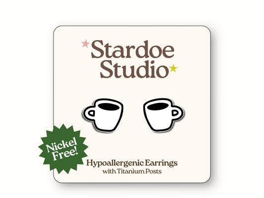 Coffee Cup Earrings