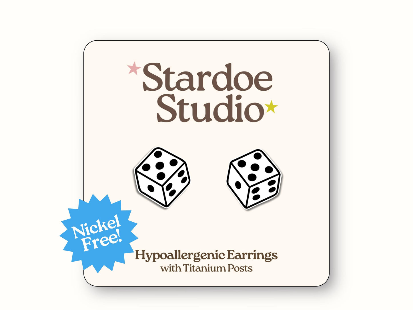 Dice Earrings
