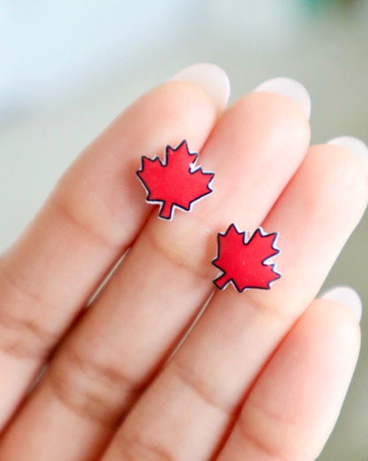 Maple Leaf Earrings