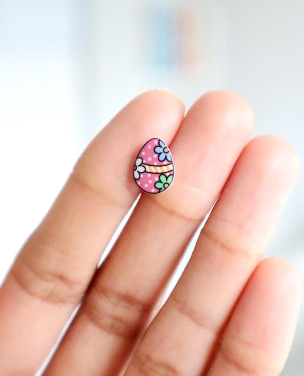 Easter Egg Earrings by Stardoe