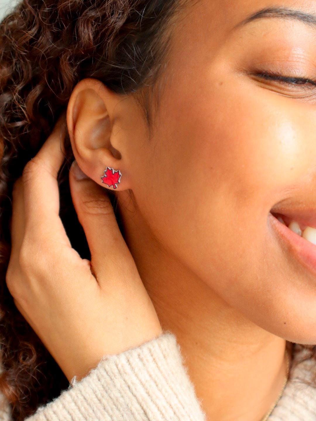 Maple Leaf Earrings