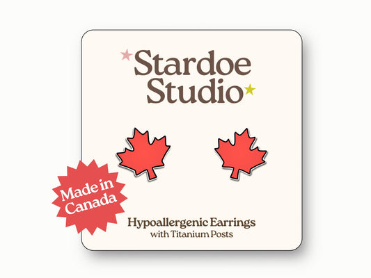 Maple Leaf Earrings