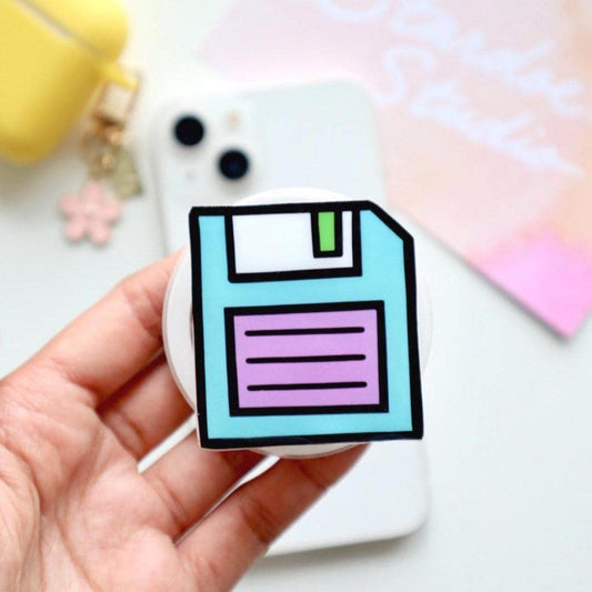 Retro Floppy Disk Grip
