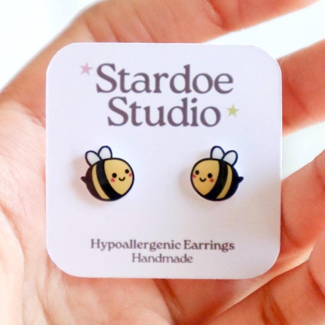 Bee Earrings