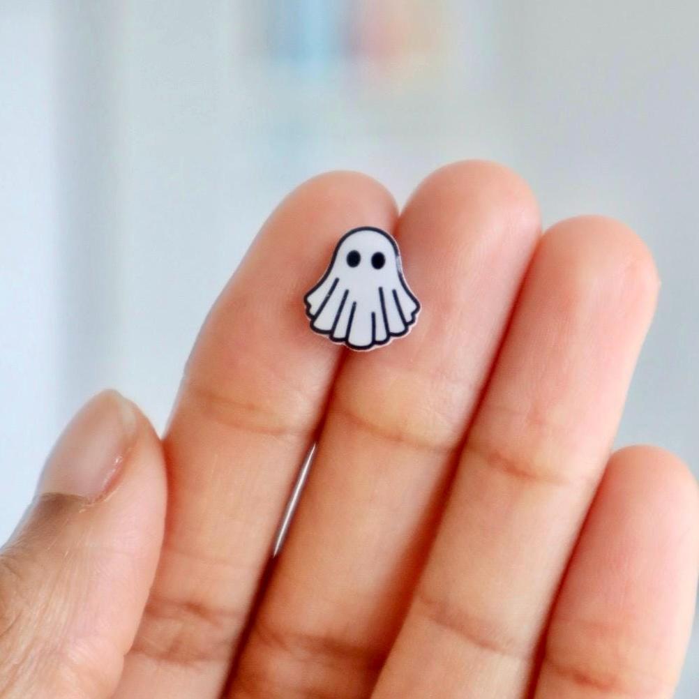 Ghost Halloween Earrings