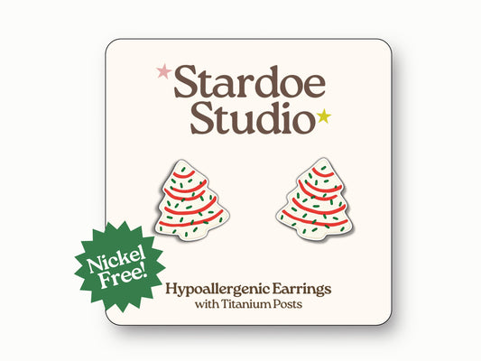 Christmas Cookie Earrings
