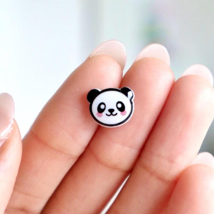 Panda Earrings