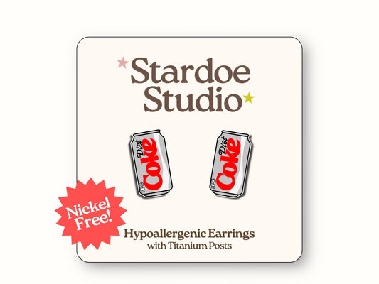 Diet Cola Earrings