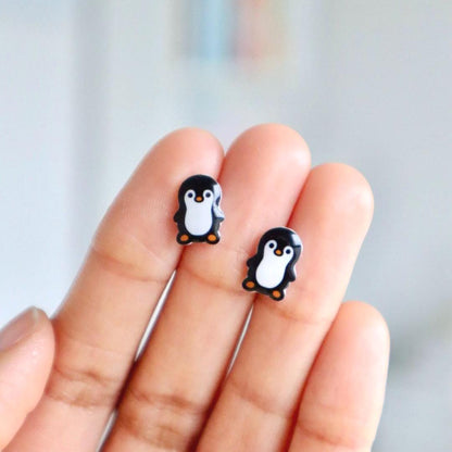 Penguin Earrings