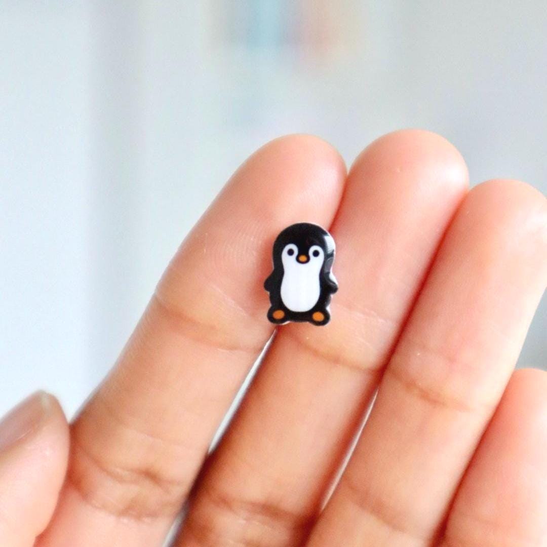 Penguin Earrings